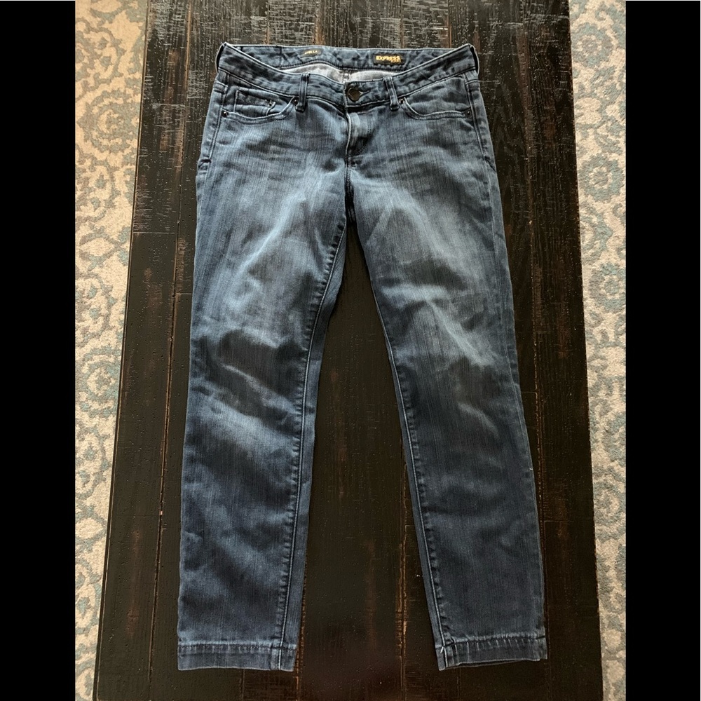 Express Stella Ankle Skinny Jeans
